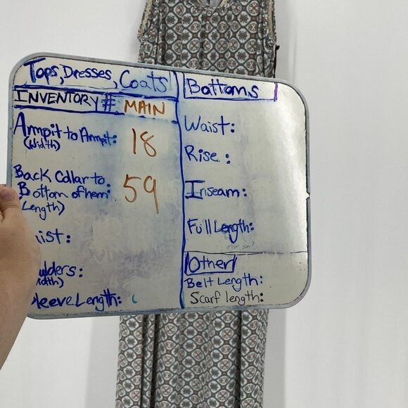 NWT Knox Rose Boho Maxi dress pastel blue white - Picture 14 of 15